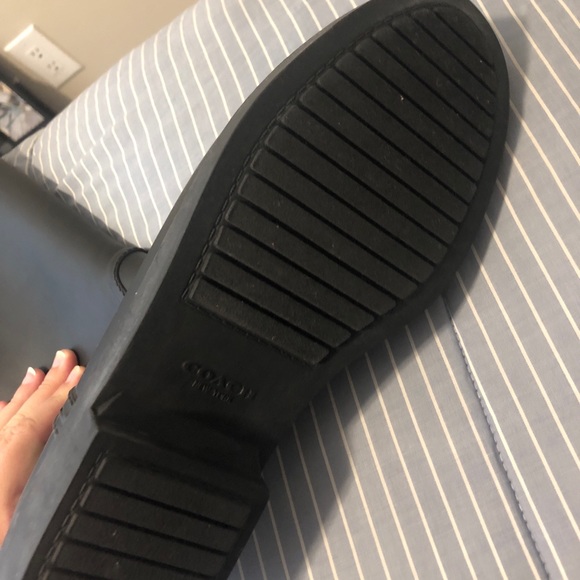 Black Coach rain boots! Negotiable - Picture 5 of 6